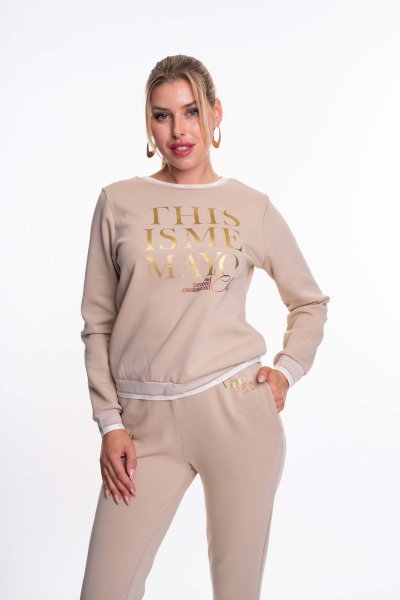 Mayo Chix- Golden melegítő együttes beige