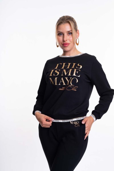 Mayo Chix- Golden melegítő együttes fekete