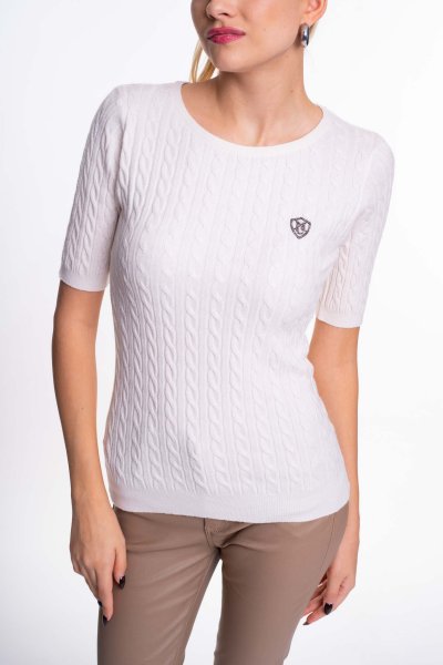 Mayo Chix - Réka pulóver kötött beige