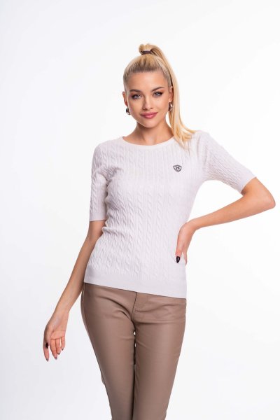 Mayo Chix - Réka pulóver kötött beige