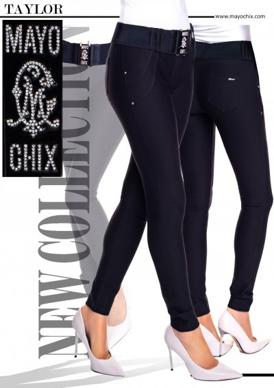 Mayo Chix- Taylor nadrág punto fekete