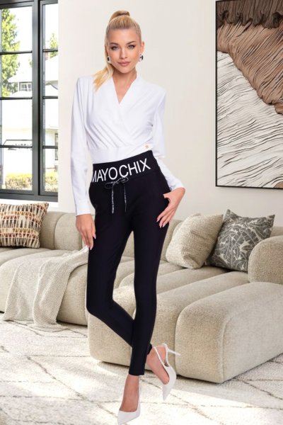 Mayo Chix- Candíz nadrág fekete punto