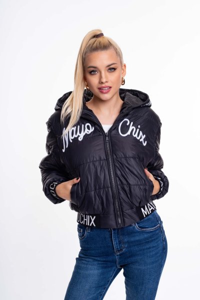 Mayo Chix - Hollister jacky hímzett fekete