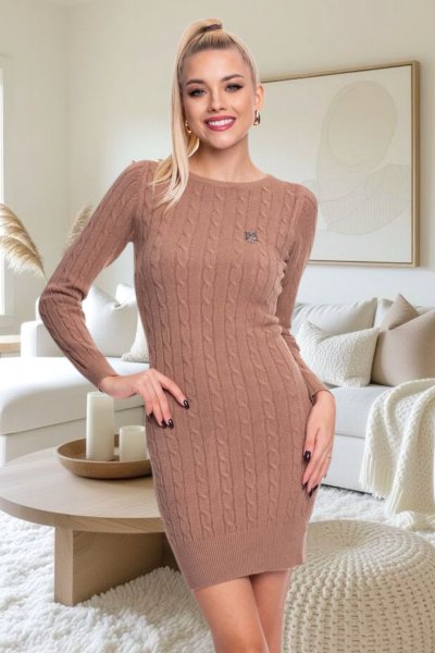 Mayo Chix - Beatrix ruha kötött karamell