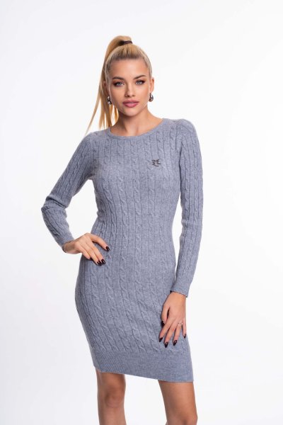 Mayo Chix - Beatrix ruha kötött szürke