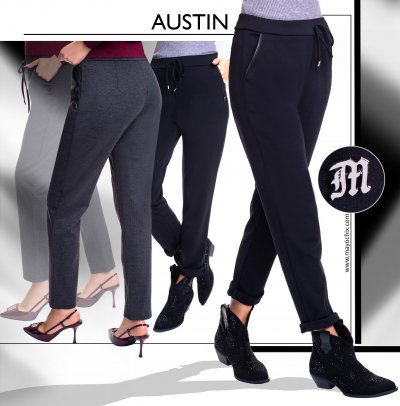 Mayo Chix- Austin nadrág fekete punto