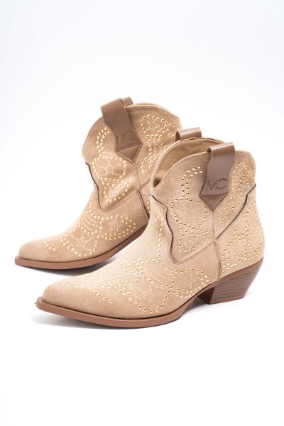 Mayo Chix - Mayo Chix western csizma beige 5213