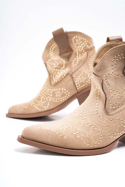 Mayo Chix - Mayo Chix western csizma beige 5213