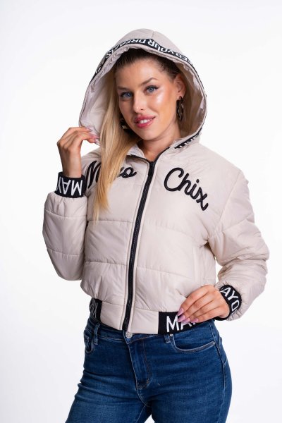 Mayo Chix - Hollister jacky hímzett beige