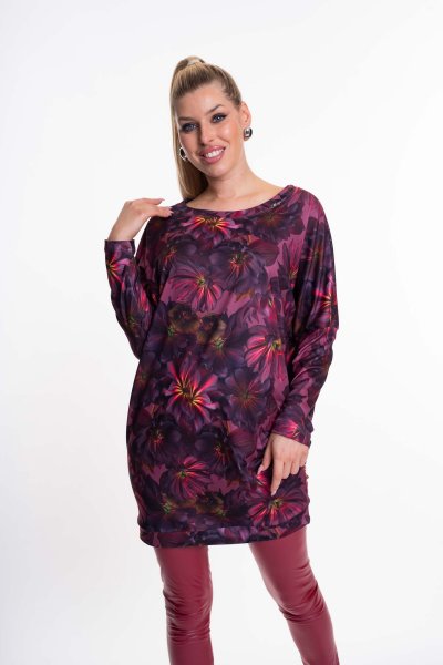 Zséda tunika mintás