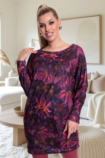 Zséda tunika mintás