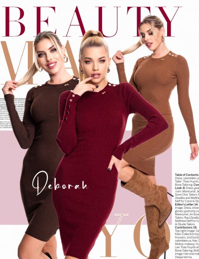 Deborah ruha kötött burgundi