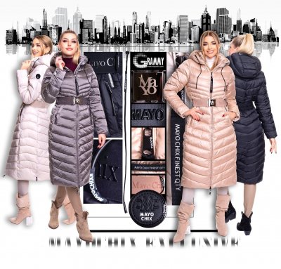 Mayo Chix - Grammy kabát fekete