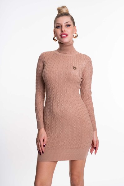 Mayo Chix - Ludmilla ruha kötött karamell