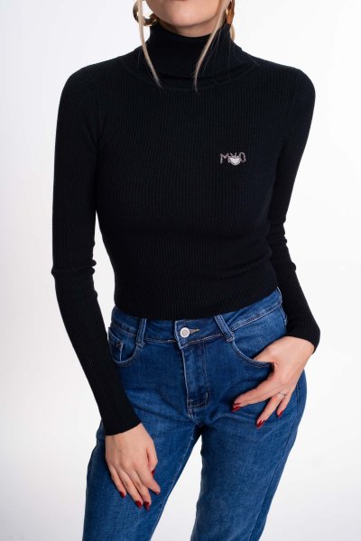 Mayo Chix - Amina garbó kötött fekete