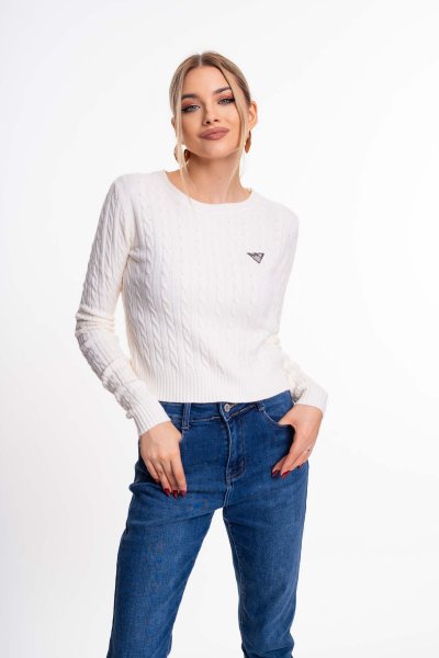 Mayo Chix - Filippa pulóver kötött nyers