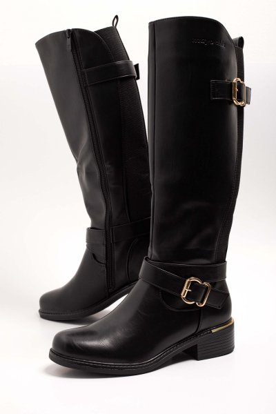 Mayo Chix hosszú szárú csizma fekete 5215