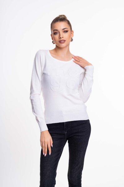 Teonna pulóver kötött nyers