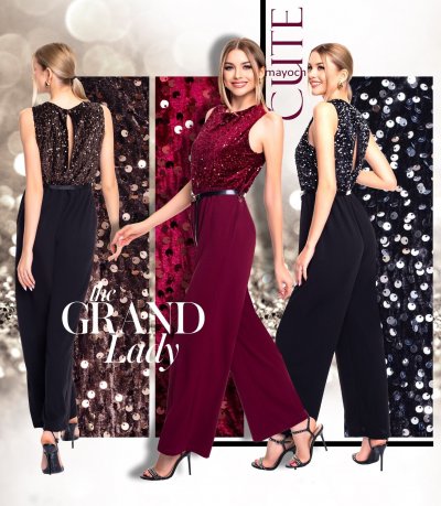 Cute alkalmi overall ezüst