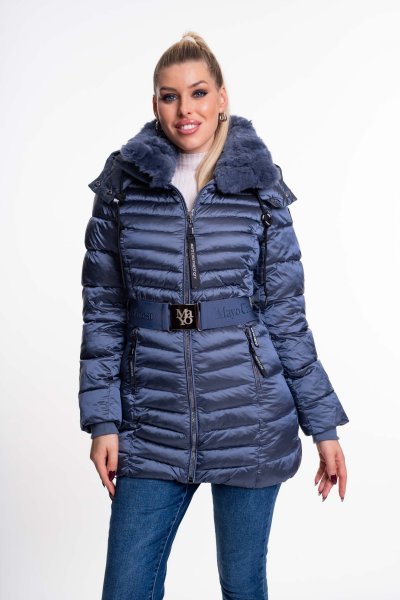 Mayo Chix - Magnifico kabát acélkék