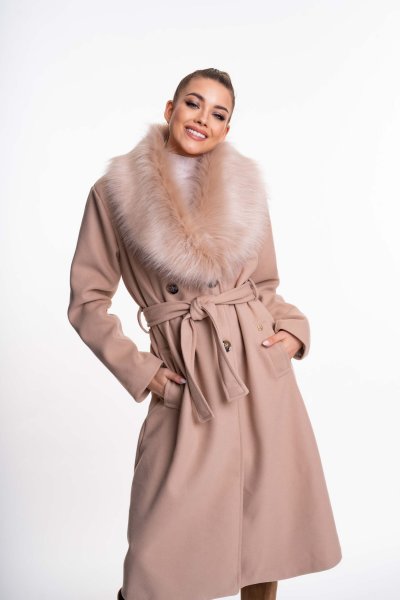 Cult szövetkabát beige