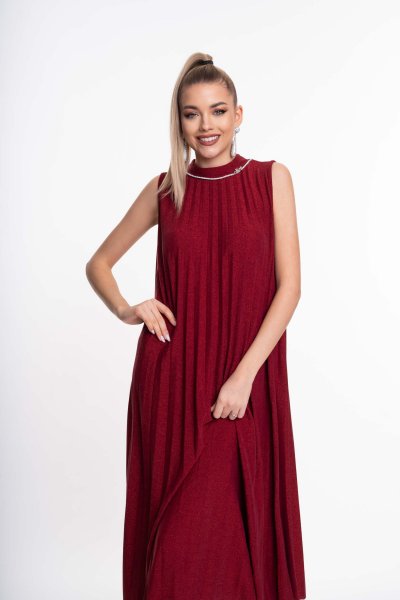 Mayo Chix - Rockabilly ruha alkalmi bordó