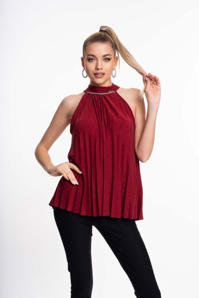 Syracusa felső alkalmi bordó