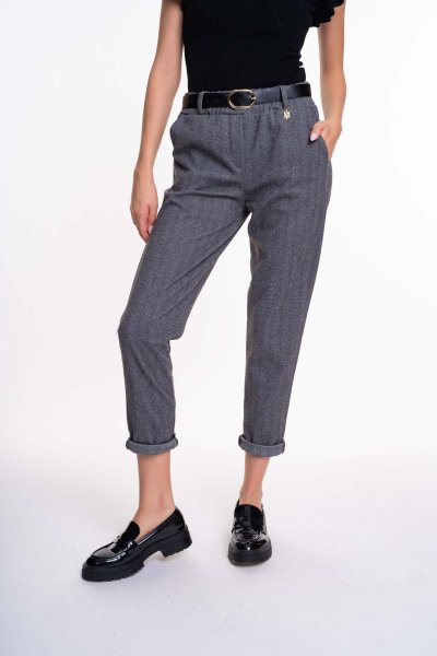 Guinnes nadrág szürke csíkos