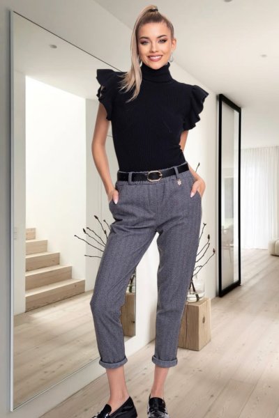 Guinnes nadrág szürke csíkos