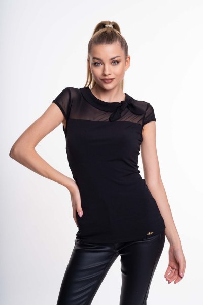 Palmira felső alkalmi fekete