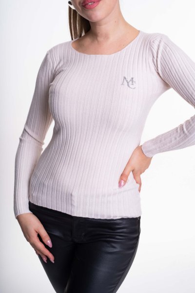 Mayo Chix - Pax pulóver világosbézs