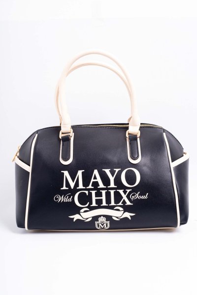 Alexa táska fekete-bézs