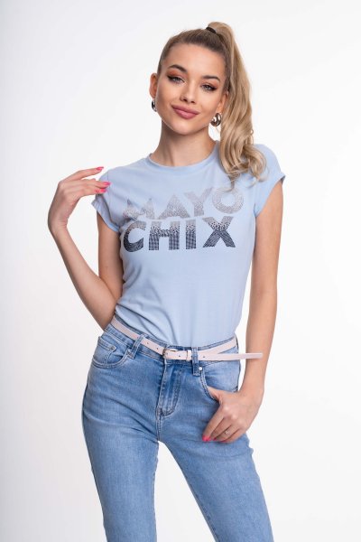 Mayo Chix - Light póló strasszos 