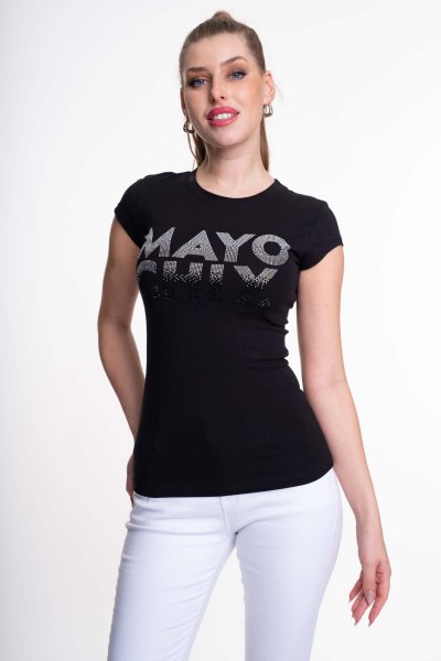 Mayo Chix - Light póló strasszos 