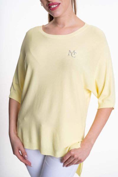 Mayo Chix - Cristo pulóver kötött sárga