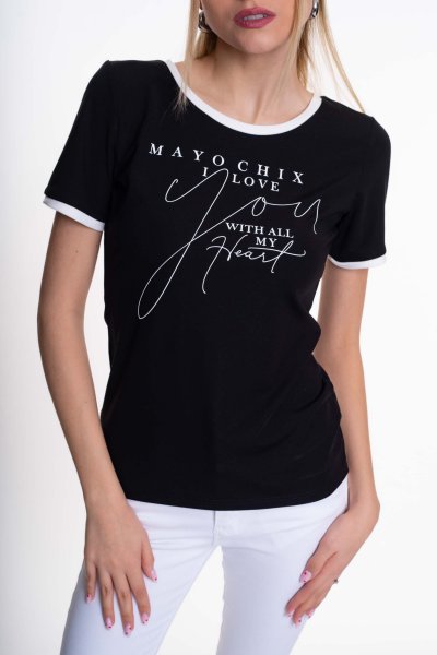 Mayo Chix - Nara póló fekete