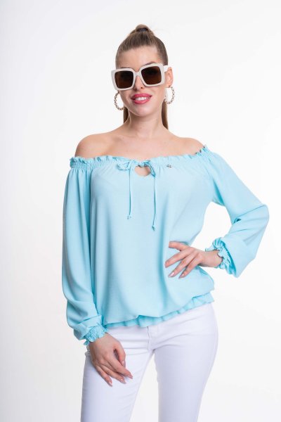 Mayo Chix - Beth blúz türkíz