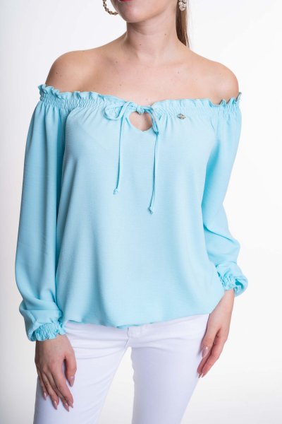 Mayo Chix - Beth blúz türkíz