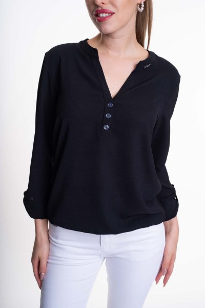 Mayo Chix - Michelle blúz fekete