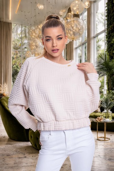 Colors pulóver beige