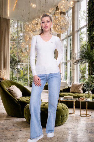 Mayo Chix - Madison pulóver kötött nyers