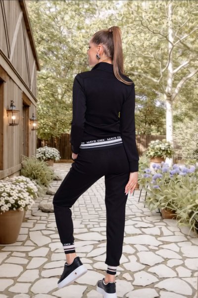 Mayo Chix- Bubble nadrág fekete