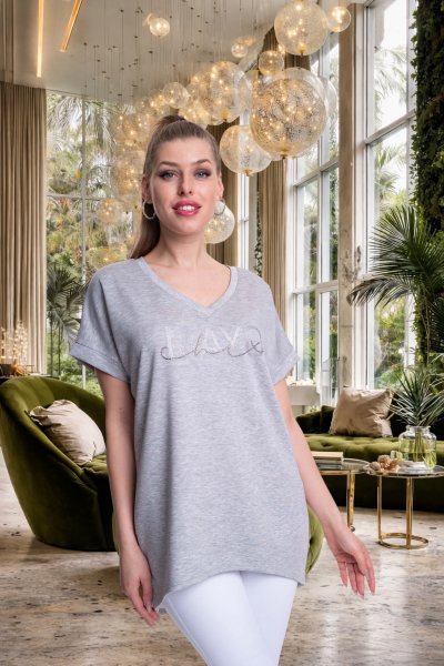 Mayo Chix - Holly tunika szürke