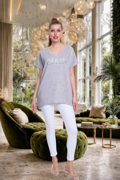 Mayo Chix - Holly tunika szürke