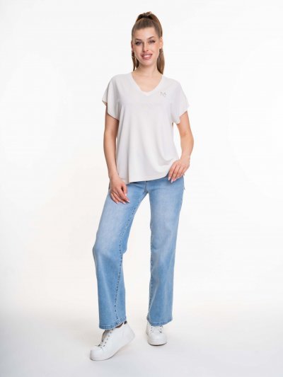 Mayo Chix - Mantra pulóver kötött beige