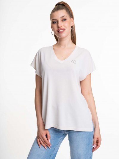 Mayo Chix - Mantra pulóver kötött beige