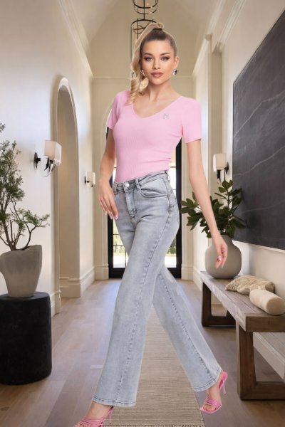 Blance farmernadrág szürke