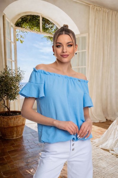 Mayo Chix - Zone blúz világoskék