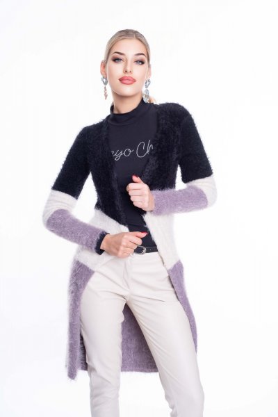 Mayo Chix - Helen kardigán szürke