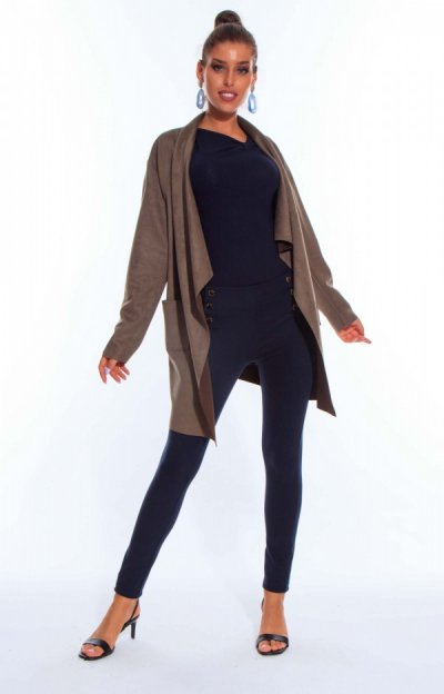 Mayo Chix- Keith kardigán khaki  